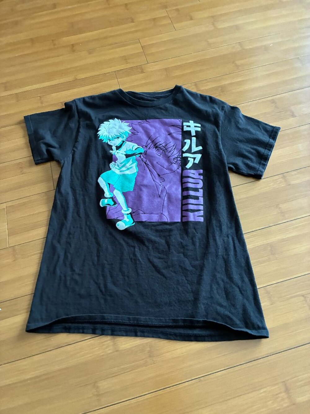 Hunter X Hunter Killua Anime Graphic Tee Men's Medium